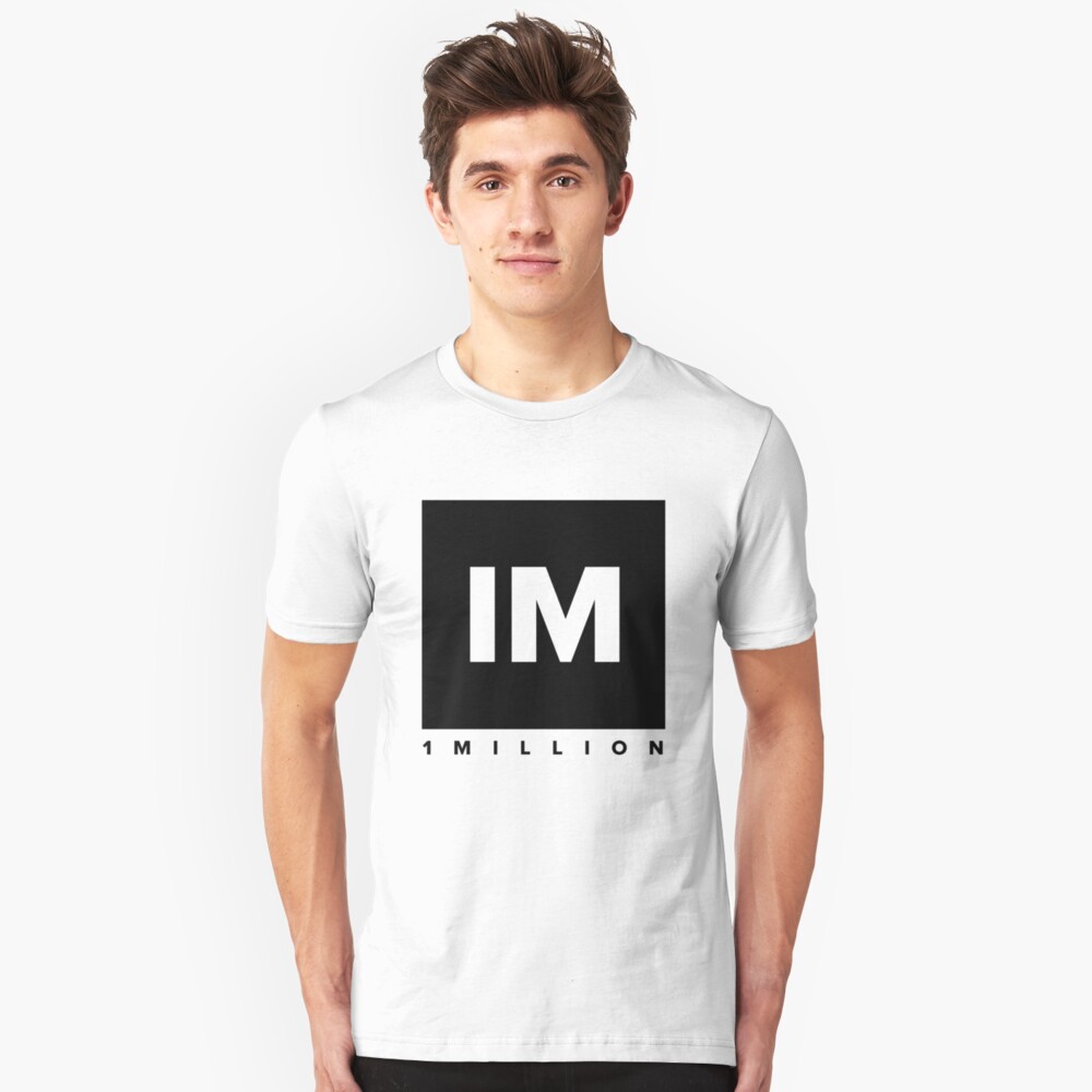 1 million dance studio t shirt