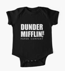 Dunder Mifflin One Piece - Short Sleeve