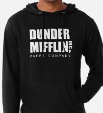 Sudadera con capucha ligera Dunder Mifflin