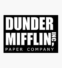 Dunder Mifflin Photographic Print