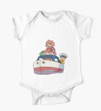 8bit Ponyo Short Sleeve Baby One-Piece