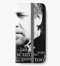 Javert from the gutter iPhone Wallet/Case/Skin