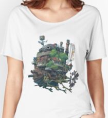 8bit Howl's Moving Castle Women's Relaxed Fit T-Shirt
