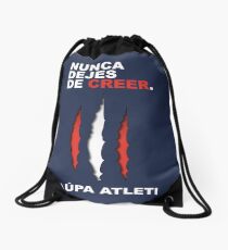 Atleti - Nunca Dejes De Creer Drawstring Bag