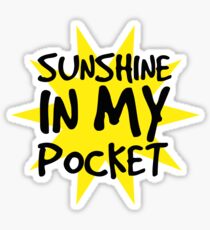 Sunshine in my Pocket Sticker