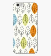 Leaf Repeat Pattern iPhone Case