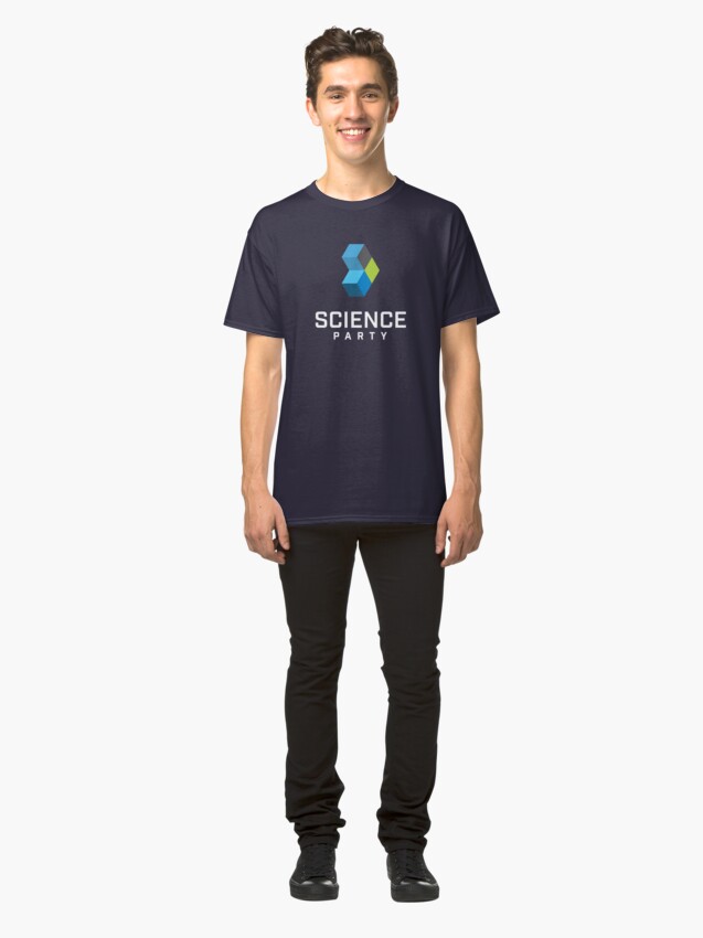 Alternate view of Science Party Australia (Dark) Classic T-Shirt