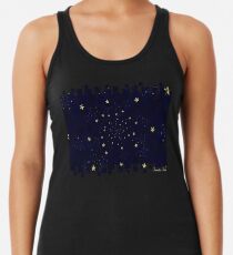 Sternenhimmel Racerback Tank Top