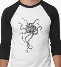 Tintenfisch Baseballshirt für Männer