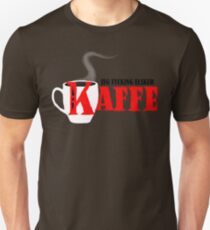 Jeg FUCKING elsker kaffe Unisex T-Shirt