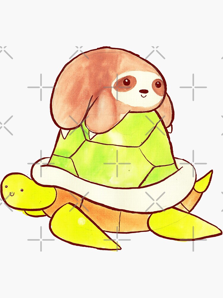 turtle and sloth wallpaper
