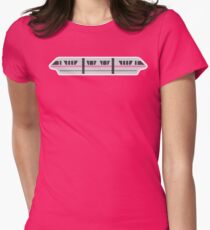 MONORAIL - PINK Women's Fitted T-Shirt