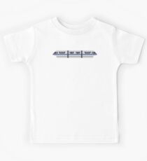 MONORAIL - BLUE Kids Tee