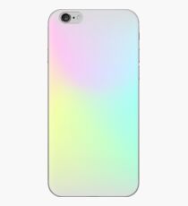 Vinilo o funda para iPhone Nebulización de neón holográfico