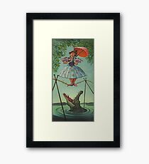 Haunted mansion Framed Print
