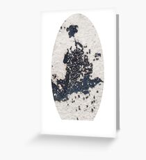 Sepia Oblong Greeting Card