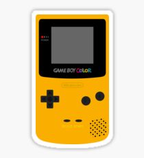 Game Boy Yellow Sticker