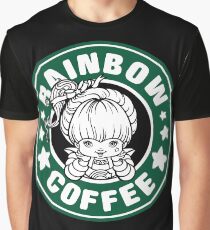 Rainbow Coffee Graphic T-Shirt