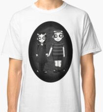 Dark little Wednesday and Pugsley Addams Classic T-Shirt