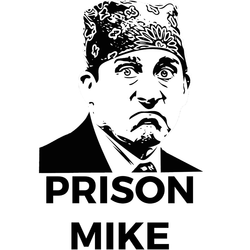 prison-mike-the-office-u-s-art-prints-by-jeannieripley-redbubble