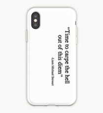 Liam Michael Stewart Quote iPhone Case