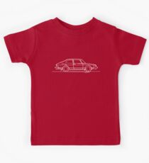 Camiseta para niños SAAB 900 - Single Line