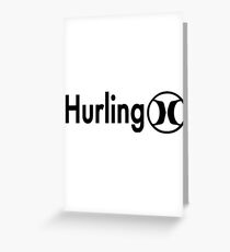 Hurling Greeting Card