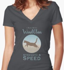 WindClan Pride Women's Fitted V-Neck T-Shirt