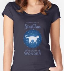 StarClan-Träume Tailliertes Rundhals-Shirt