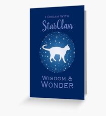 StarClan Dreams Greeting Card