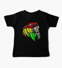 Reggae Music Cool Lion Reggae Colors T Shirts and Stickers Baby Tee