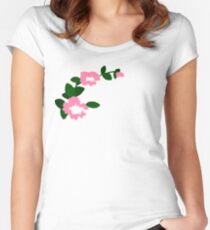 Marinette's flowers Women's Fitted Scoop T-Shirt