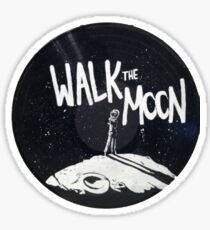 Walk the Moon Record Sticker