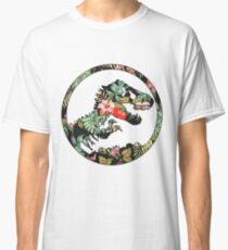 Jurassic Floral 2 | Das verlorene Design Classic T-Shirt