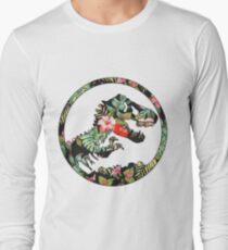 Jurassic Floral 2 | The Lost Design Long Sleeve T-Shirt