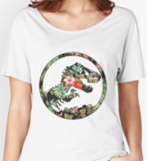 Jurassic Floral 2 | The Lost Design Women's Relaxed Fit T-Shirt