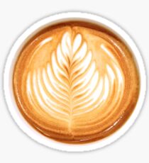 Latte Art Sticker