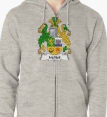 McNeil Coat of Arms / McNeil Family Crest Zipped Hoodie