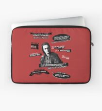 John Murphy + Quotes Laptop Sleeve
