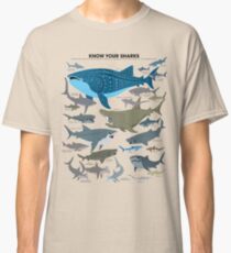 Know Your Sharks Classic T-Shirt