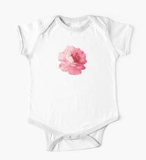 Flower pink peony One Piece - Short Sleeve