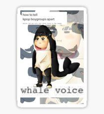 Bang Yong Guk - Precious Whale Baby Sticker