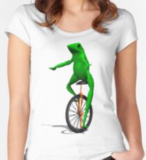 dat boi Women's Fitted Scoop T-Shirt