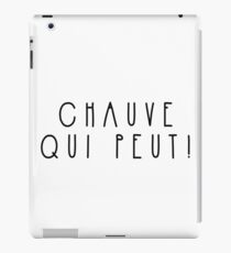 Vinilo o funda para iPad chauve qui peut