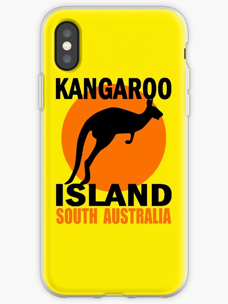 "KANGAROO ISLAND" iPhone Cases & Covers by IMPACTEES Redbubble