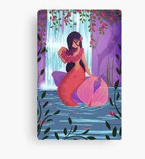 Waterfall Lei Canvas Print