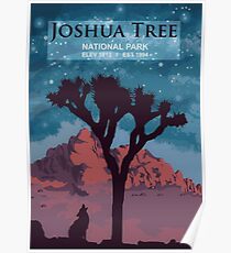 Joshua-Baum-Nationalpark. Poster