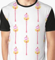 Cutie Moon Rod - Sailor Moon Graphic T-Shirt