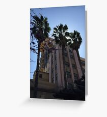Tower of Terror Greeting Card
