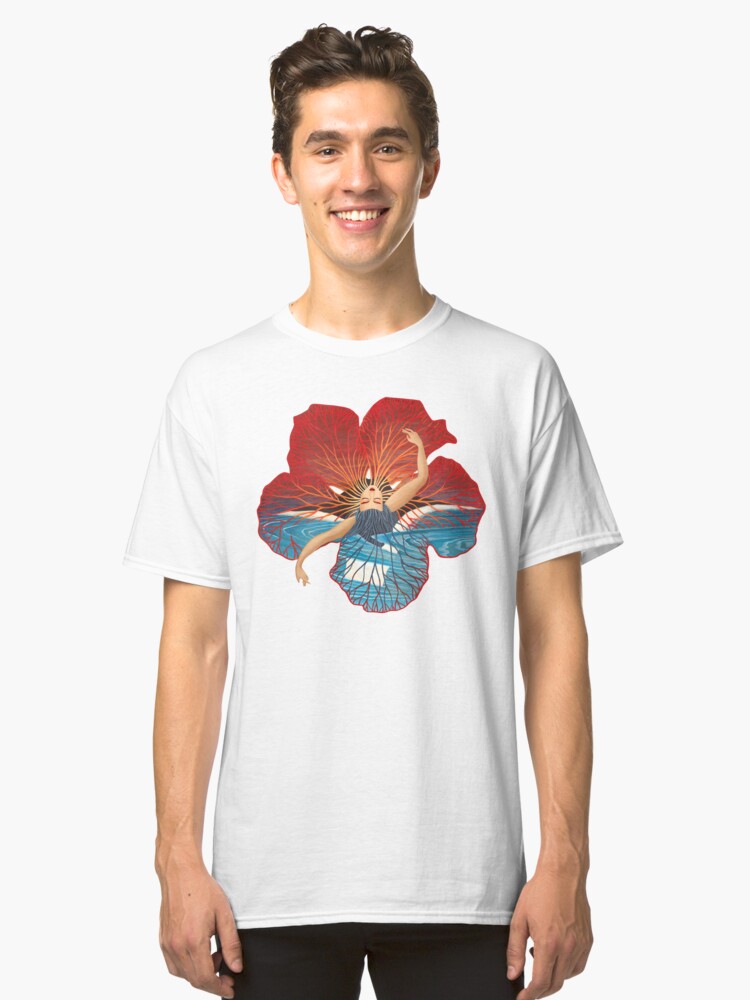 Alternate view of Flower Hawaii Pele Classic T-Shirt